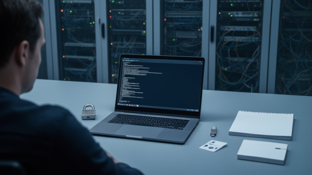 Administrateur système gérant les droits sudoers Debian sur un serveur Linux sécurisé