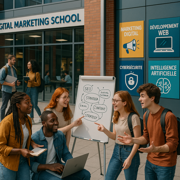 Découvrez l'école de marketing digital Nexa : Formations et accès aux métiers du digital