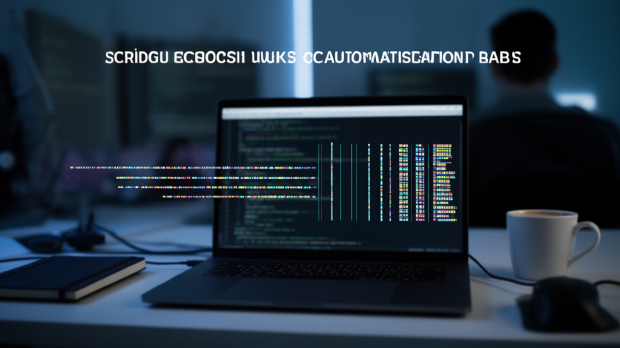 Développeur travaillant sur un terminal illustrant le découpage de données avec l’IFS en Bash