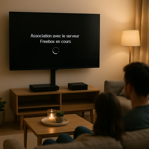 Comment résoudre le problème d'association avec le serveur Freebox en cours ?